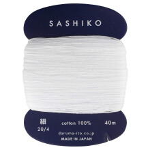 Scheda filo Daruma Sashiko | #201 Sottile 40 metri (1)