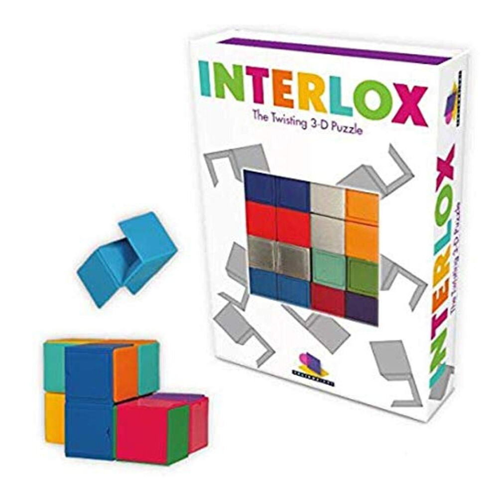 Brainwright Interlox - The Twisting 3-D Puzzle-image-OPC-PFKGNJ8-NEW