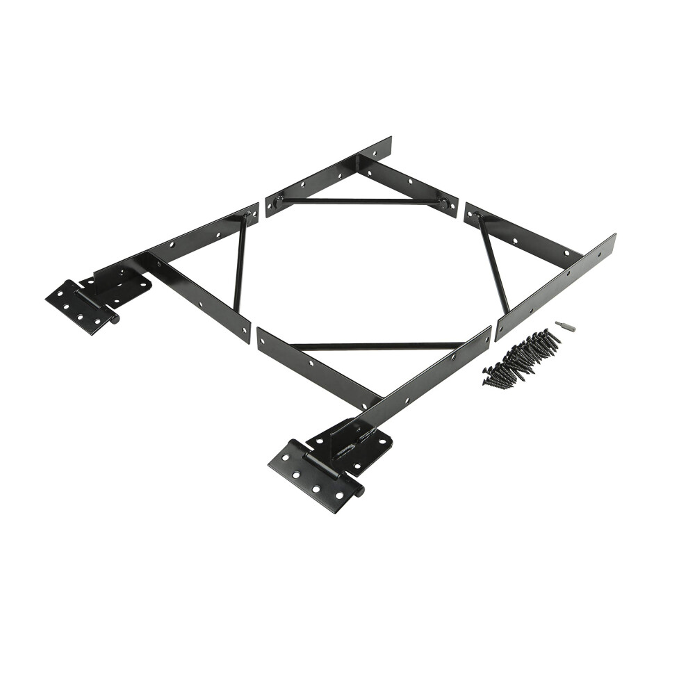 Anti Sag Gate Kit N109-060 By National Hardware In Black 886780023718