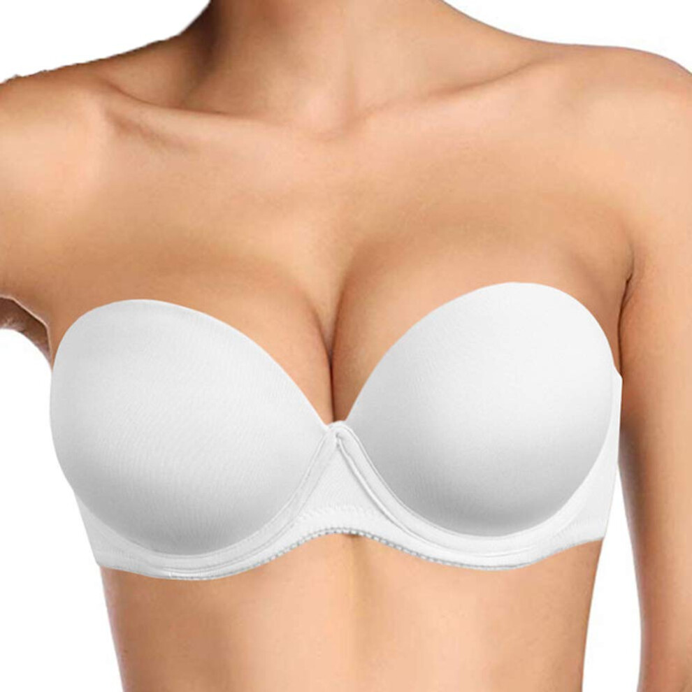 Soutien-gorge push-up sans bretelles Plusexy pour femme, rembourr    et    pais, convertible     armatures