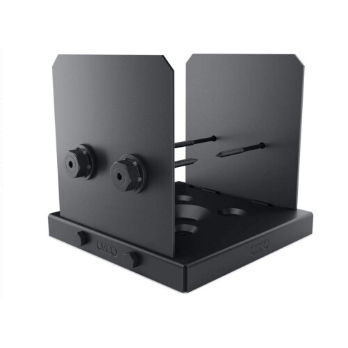 Ozco 52109 Ironwood Lite 8x8 Στήριγμα Πόστ, (1 ανά Συσκευασία), Μαύρο