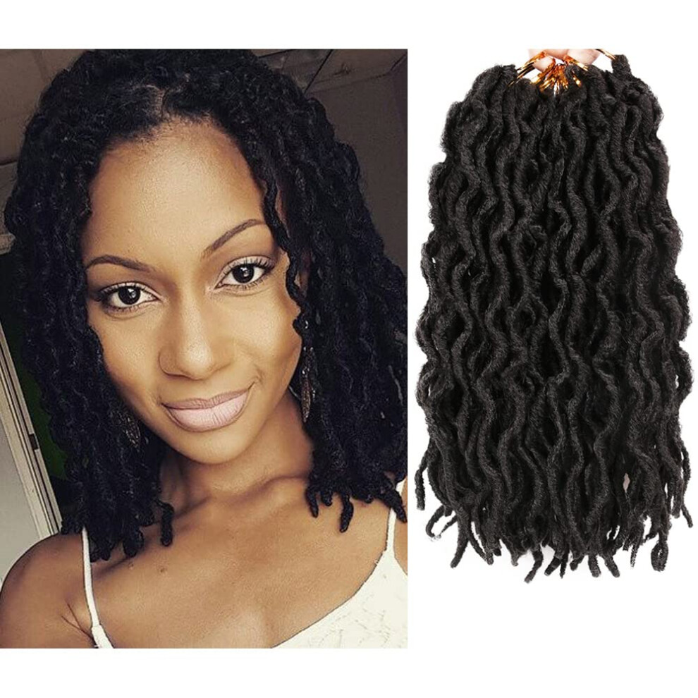 Faux Locs Haak Haar 12Inch - 6 Pakken Locs Haak Haar Haak Locs-image