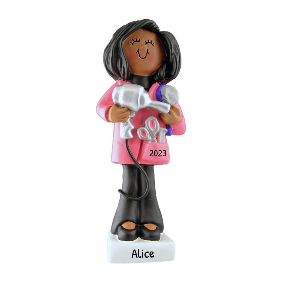 Ornements Par Elves Ornements De Coiffeur Personnalis S 2024 - D Coration De Salon De Coiffure Pour Coiffeur Ornements Cadeau Pour Coiffeur Femme-image