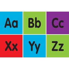 Vom Lehrer erstellte Ressourcen zum Aufkleben auf Teppichmarkierungen: Alphabet  10,2 cm (TCR77004)