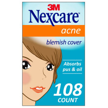 Nexcare Acne Cover Skin Cover absorbiert Eiter und   l aus verstopften Poren