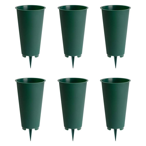 Stor runde kirkeg?rdsvase 6-pack