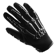 1Storm Motocross-Handschuhe fr Erwachsene, Motorrad, BMX, MX, ATV, Dirt Bike, Fahrrad, Skelett-Fahrradhandschuhe, Schwarz