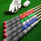 SAPLIZE Multi Compound Golf Grips  Deluxe Kit(13 grips with Solvent Ki 3