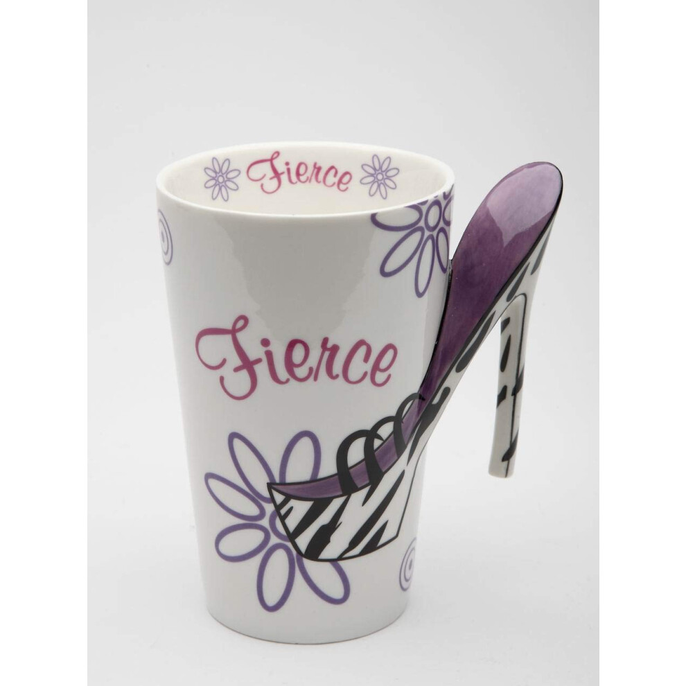 Cosmos Gifts Fine Porcelain High Heels Stiletto Heels Design Mug with-image-OPC-PFPSK5F-NEW