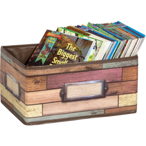 RECLAIMED WOOD SMALL STORAGE BIN