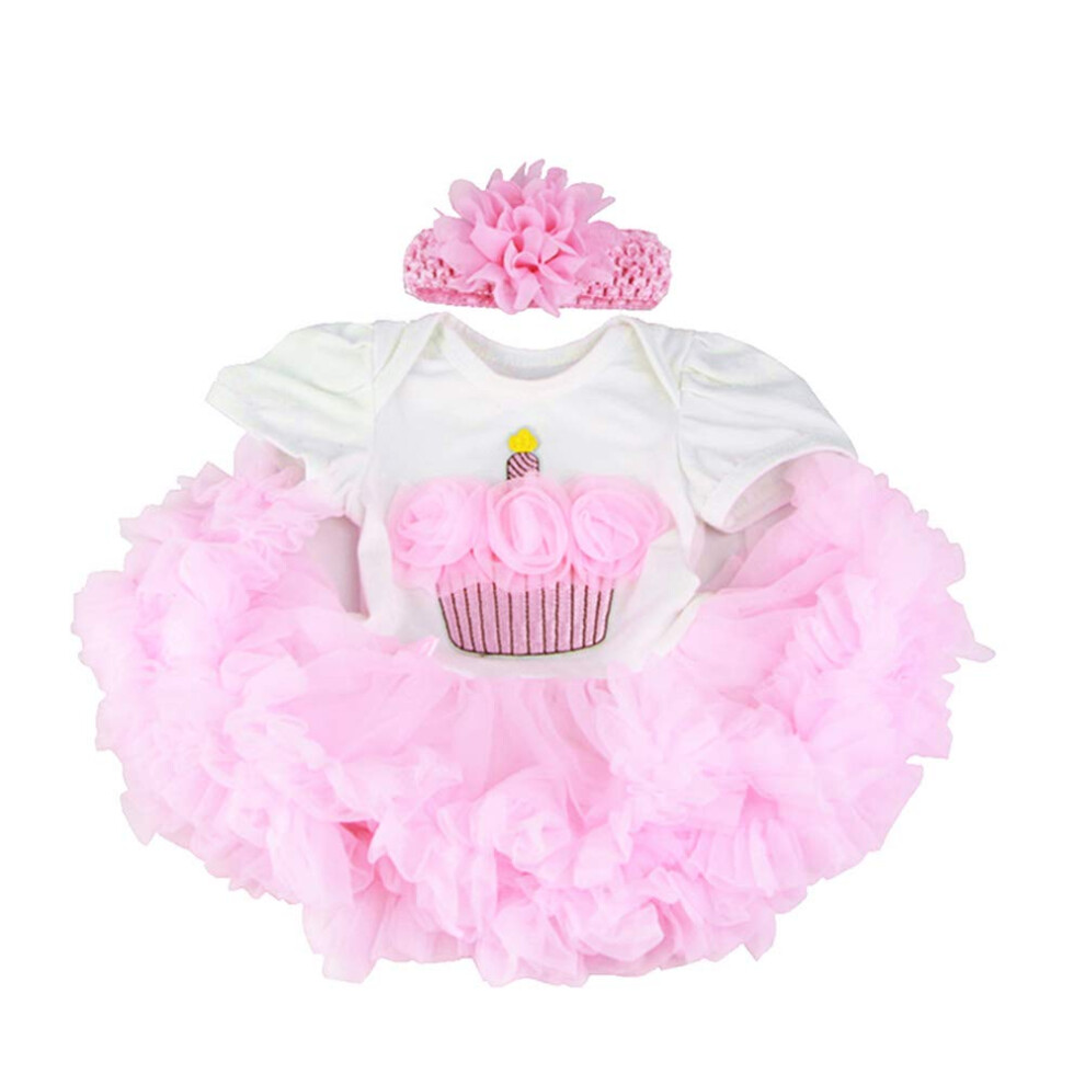 Pink Crown Reborn-Babypuppen-Kleidung F R 20-23 Zoll, Reine Handarbeit, 2-Teiliges Reborn-Puppen-Baby-M Dchen-Kleidungsset-image