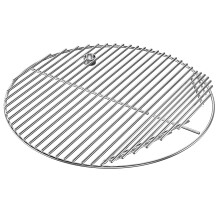 QuliMetal 195 304 Stainless Steel Round Cooking Grid Grate for Akorn Kamado Ceramic Grill Pit Boss K24 Louisiana Grills K24