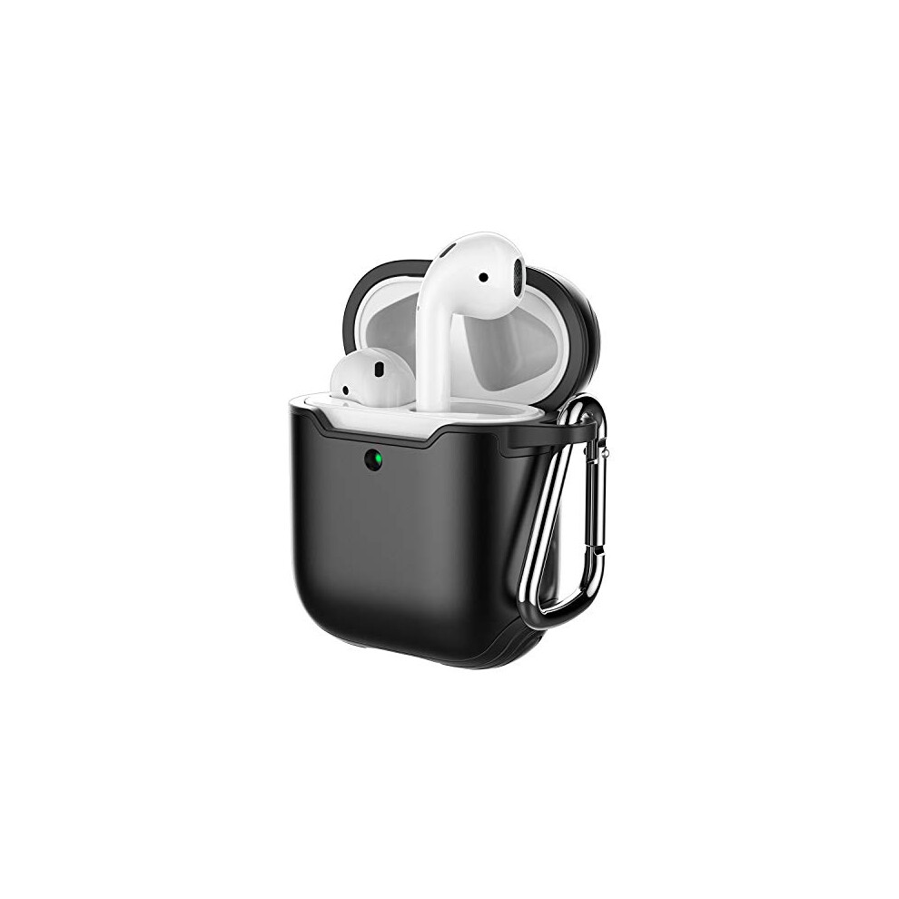 Jetecnologia Jetech Case Cover For Airpods (1St & 2Nd Generation) Pc And Tpu Prot
