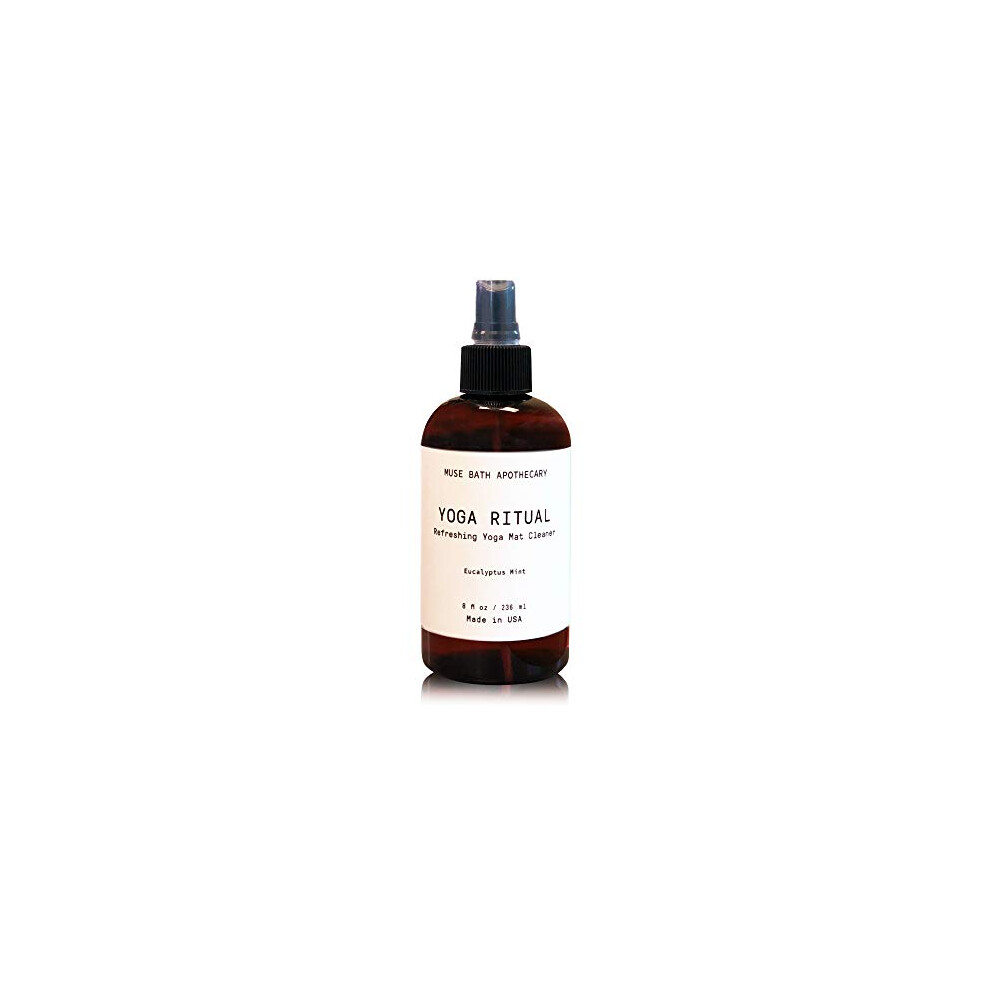 Muse Bath Apothecary Yoga Ritual - Nettoyant pour tapis de yoga aromatique et rafra   chissant 227 g infus    d'huiles essentielles naturelles - Ment