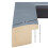 Craig Frames Contemporary Picture Frame  12 x 12 Inch  Grey 3