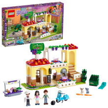 LEGO Friends Heartlake City Restaurant 41379 Playset de restaurante com mini bonecas e scooter de brinquedo para fingir o kit de constru      o legal