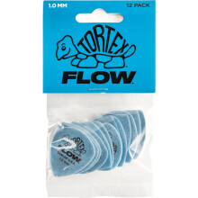 Jim Dunlop Tortex Flow Plektrum 1.0MM - 12 Stuks