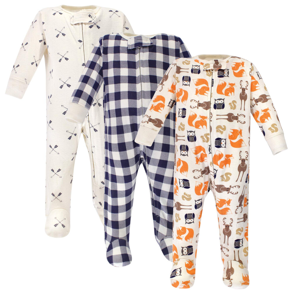 Hudson Baby - Grenouill   re unisexe en coton pour b   b    - For   t de 3     6 mois