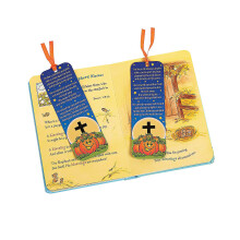 Krbis-Gebetslesezeichen (Gropackung mit 48 Stck) Christliches Halloween-Zubehr