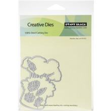 Penny Black Creative Dies-Golden Dance 3 """" x3.8 """" multi