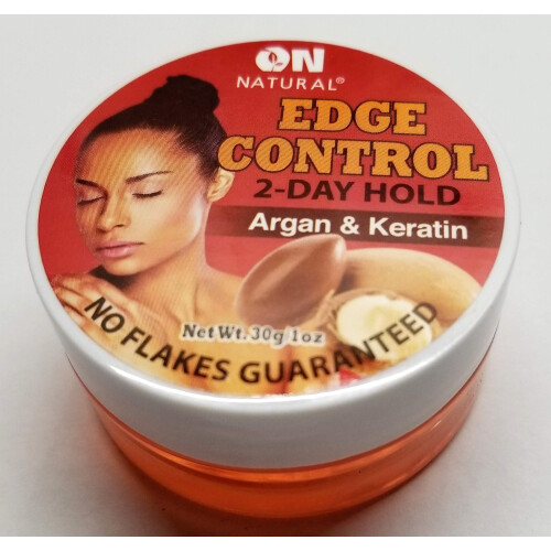 Gel per capelli On Natural Organic Edge Control Argan e Cheratina