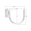 Tepe Mytee Products (10 Pack) J Hooks for E-Track Round 4.5"" Wide Enclosed 2