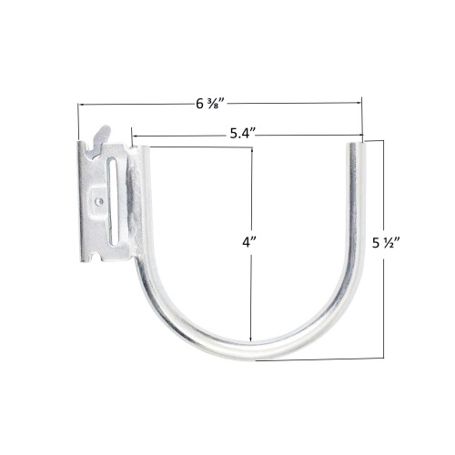 Tepe Mytee Products (10 Pack) J Hooks for E-Track Round 4.5"""" Wide Enclosed 1