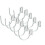 Tepe Mytee Products (10 Pack) J Hooks for E-Track Round 4.5"" Wide Enclosed 1