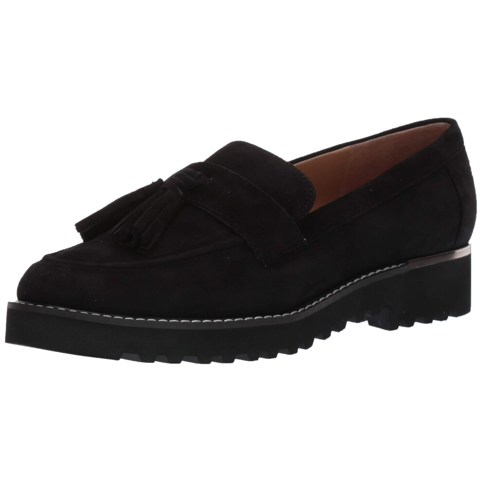 Mocassins     semelle crant   e pour femme carolynn de Franco Sarto avec d   tails     pampilles, noir
