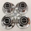 4PCS Replacement for Ranger Bronco II Explore Chrome Wheel Center Cap Hub Caps 1