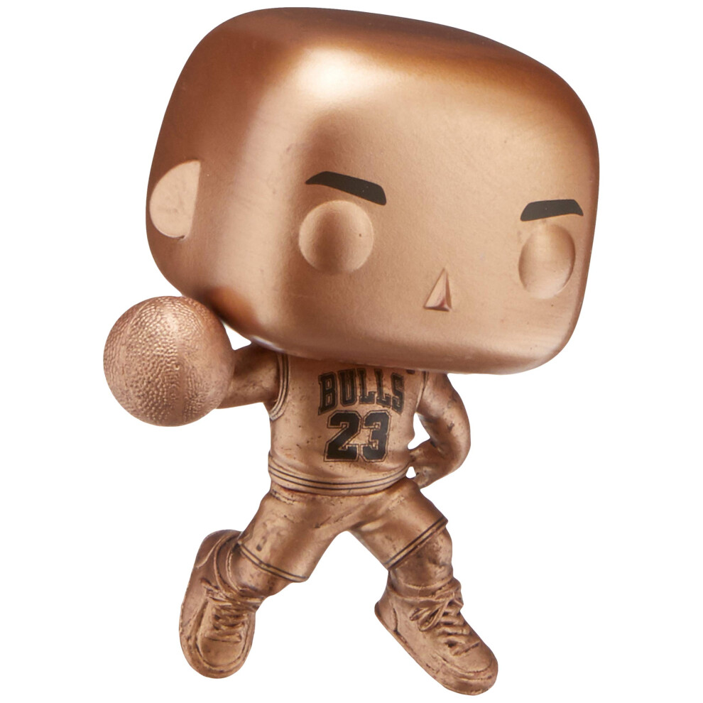 Funko Pop Basketball 54 Nba Chicago Bulls 40307 Michael Jordan Bronzed Exclusive-image