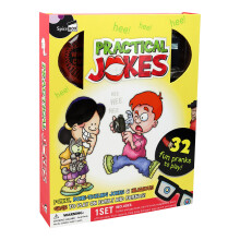SpiceBox Prank Toys Kit til b?rn med praktisk joke bog whoopie pude dinosaur?g narre tyggegummi og mere aldersomr?de 8+