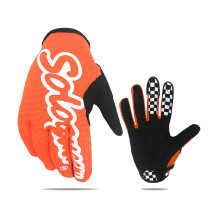 SOLO QUEEN Sim-Racing-Handschuhe fr Simulator-Lenkradspiele und Kart-Handschuh (orange L)