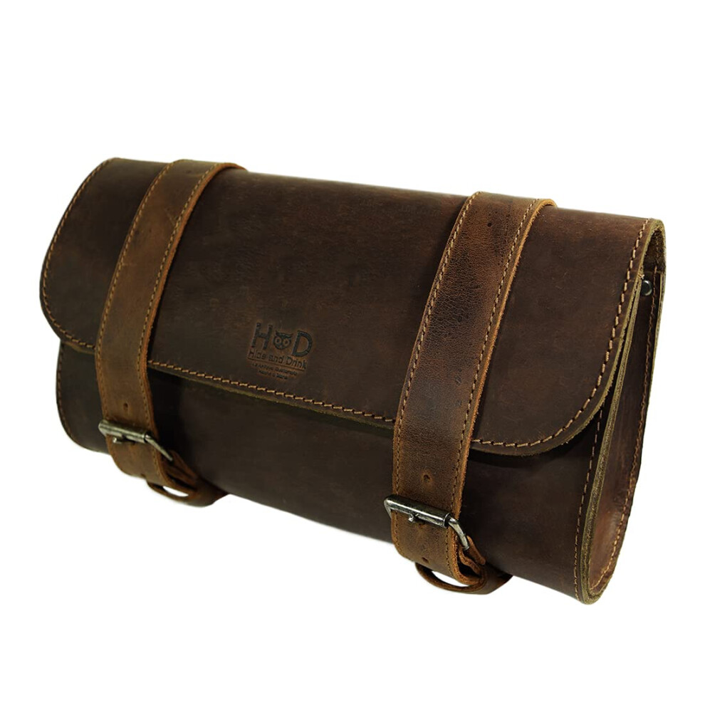 Hide & Drink Motorcycle Handlebar Bag with 2 Adjustable Straps Tool