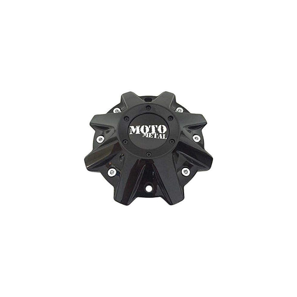 Moto Metal 970 Wheels 479L214 HT005-019 Gloss Black Center Cap-image-OPC-PFY6RKV-NEW