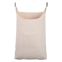 GORISEN - Cesto portabiancheria con ganci, da appendere alla porta, per la raccolta della biancheria (beige, 65 litri)