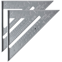 Mr. Pen Metall 7 Zoll Sparrenwinkel Zimmermannswinkel 2er-Pack