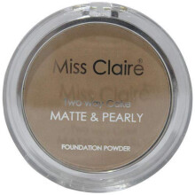 Puder matowo-perlowy Miss Claire Two Way Cake 23 Beige 7 g
