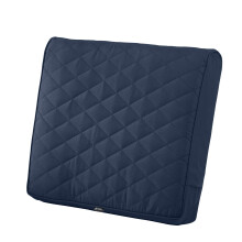 Classic Accessories Montlake FadeSafe Almofada de Lounge Resistente à Água 25 x 22 x 4 Polegadas, Azul Marinho