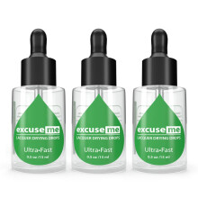 Karlash Excuse Me lak na nechty ultra r chloschn ce kvapky 0,5 oz 15 ml (balenie po 3)