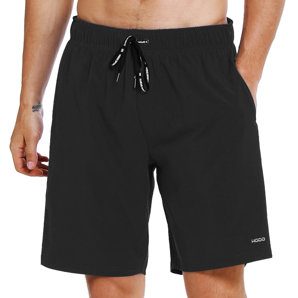 Maillot de bain pour homme HOdo 9 pi   ces     s   chage rapide, short de bain noir