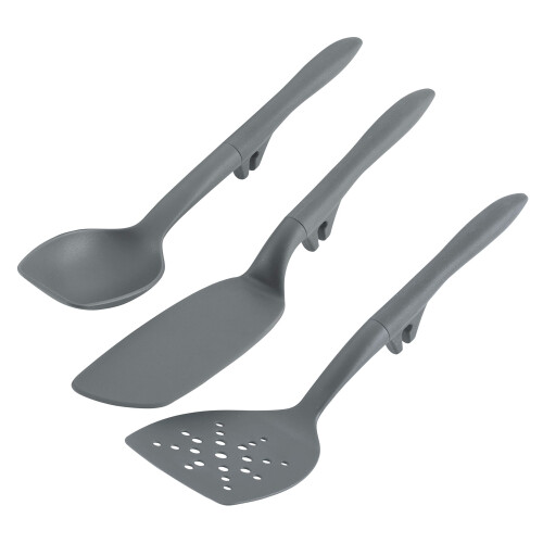 Sarah Jessica Parker Σετ Σπάτουλες και Κουτάλες Rachael Ray Tools - 3 Τεμάχια, Γκρι