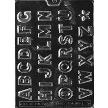 Grandmama's Goodies L003 Alphabet Litere Chocolate Candy Soap Mold cu instruc?iuni exclusive de modelare (3)