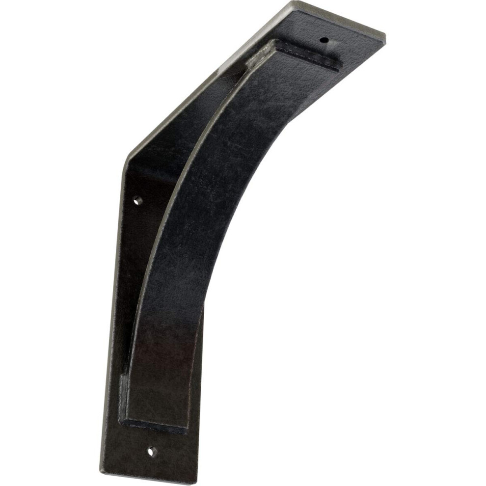 Ekena Millwork BKTM03X10X10MOAPW Stalen Beugel Morris 3""""B X 10""""D X-image