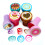 TINYMILLS 12-teiliges Donuts-Stempelset fr Kinder 4