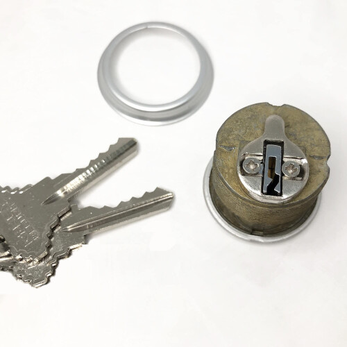 RI-KEY SECURITY - Κύλινδρος Κλειδώματος 1" για Πόρτα Καταστήματος Αλουμινίου 2
