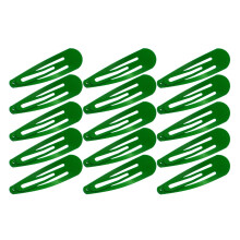 Motanar 50 Pakke med Snap Hair Clips H?rsp?nder til b?rn, piger og kvinder 50 mm (gr?n)