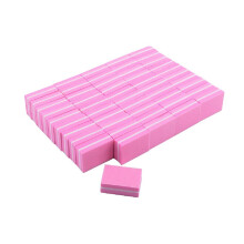 Yimart 20 pcs dobbeltsidet mini neglebuffer blok farverig svamp neglelak slibning buffer strimler neglefil blokke manikyrv?rkt?jer (lyser?d)