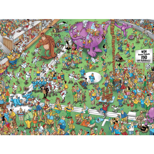 Jan Van Haasteren Jan Van Haasteren Comic Crowds Collection Lost Ball Puzzle - 750 pezzi