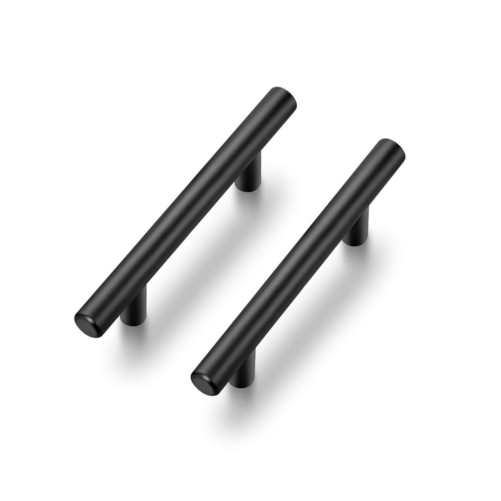 Ravinte 30 Pack 6 inch Cabinet Pulls Matte Black Stainless Steel Kitchen Drawer Pulls Cupboard Handles Cabinet Handles 375 Hole-image-OPC-PFQFYFC-NEW